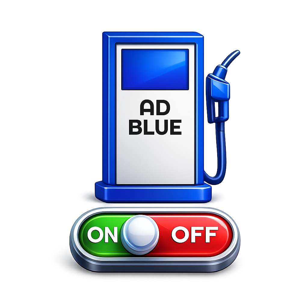 ADBLUE SÜSTEEMI TARKVARA SISSE- JA VÄLJALÜLITAMINE