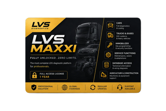 LVS Maxxi Separate License that activates all
