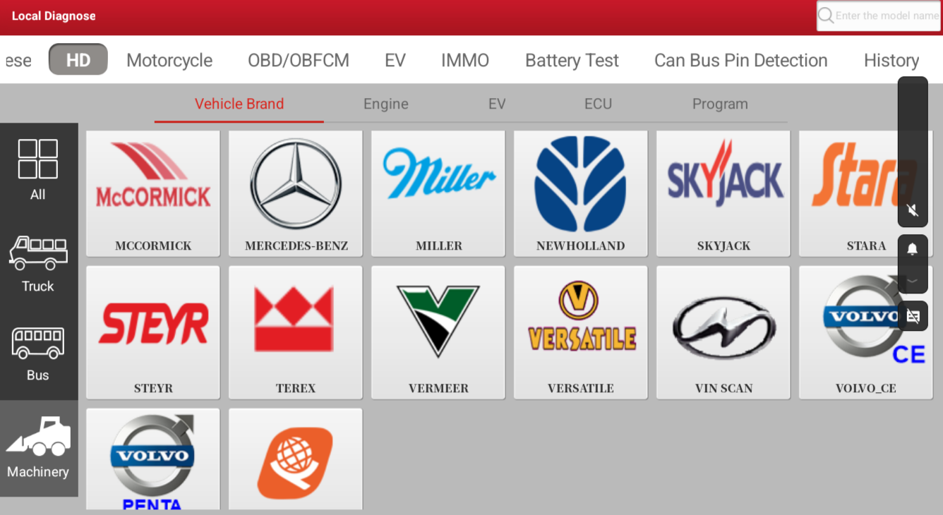 Diagnostic Tablet For Trucks&Cars on LVS Server