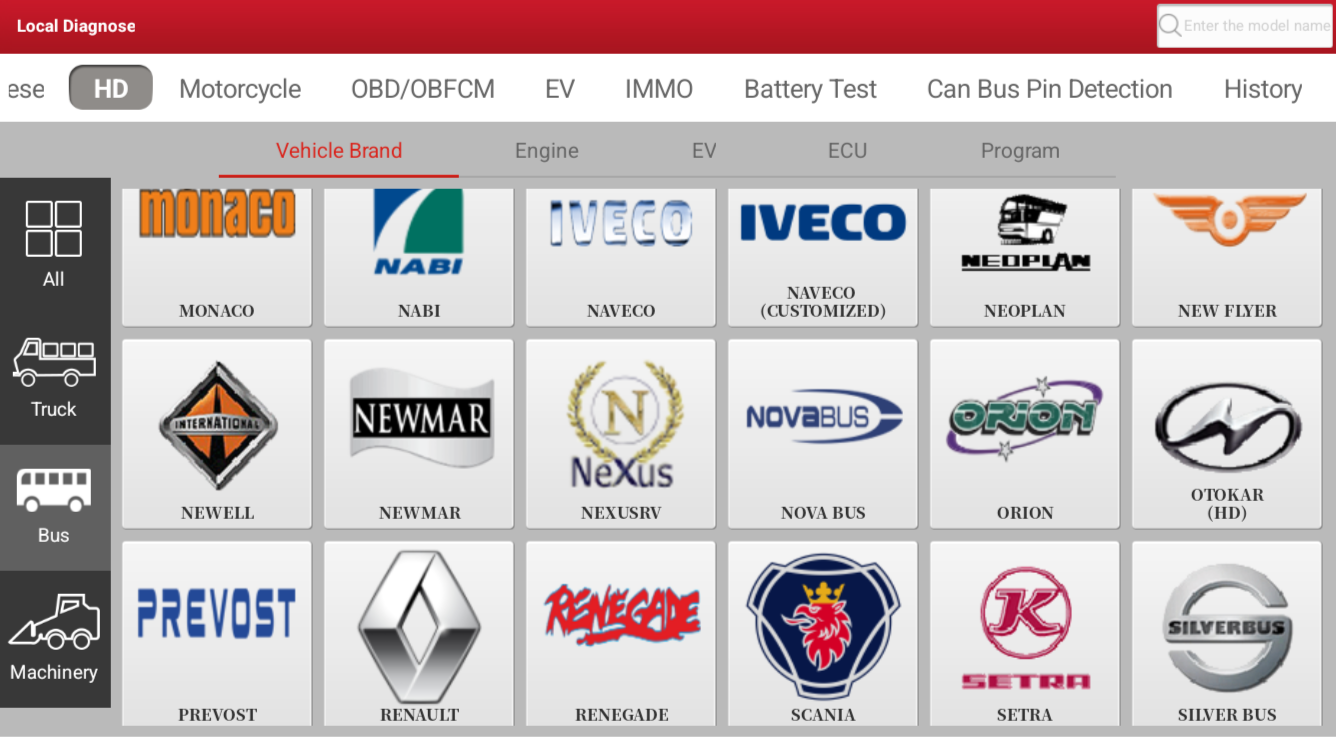 Diagnostic Tablet For Trucks&Cars on LVS Server