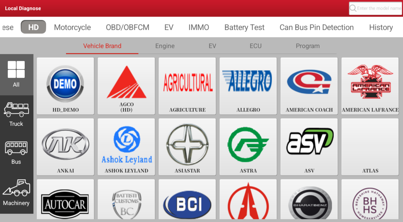 Diagnostic Tablet For Trucks&Cars on LVS Server