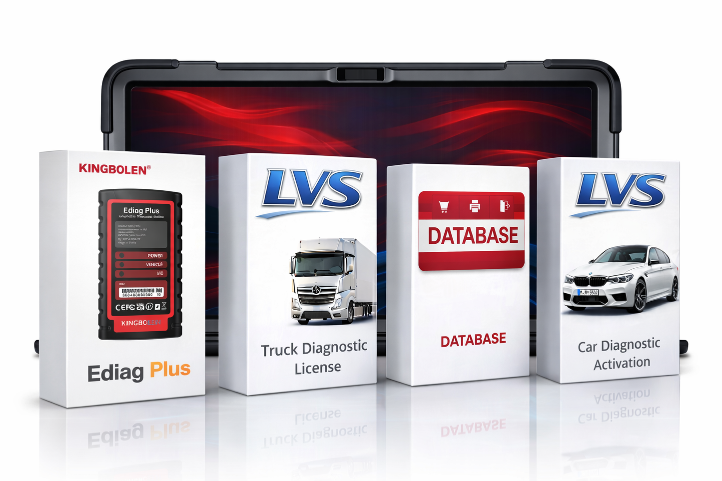 Diagnostic Tablet For Trucks&Cars on LVS Server