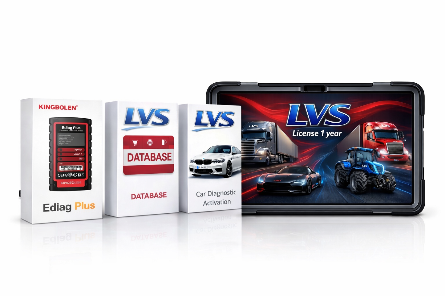 Diagnostic Tablet For Trucks&Cars on LVS Server